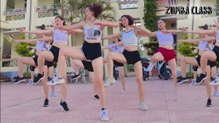 Exercises To Reduce Side Fat Fast | Aerobic Reduction Of Belly Fat Quickly | Zumba Class