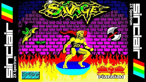 SAVAGE (1988) Walkthrough, ZX Spectrum