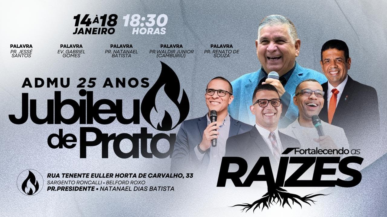 CONGRESSO 25 ANOS ADMU • 17•01•2026