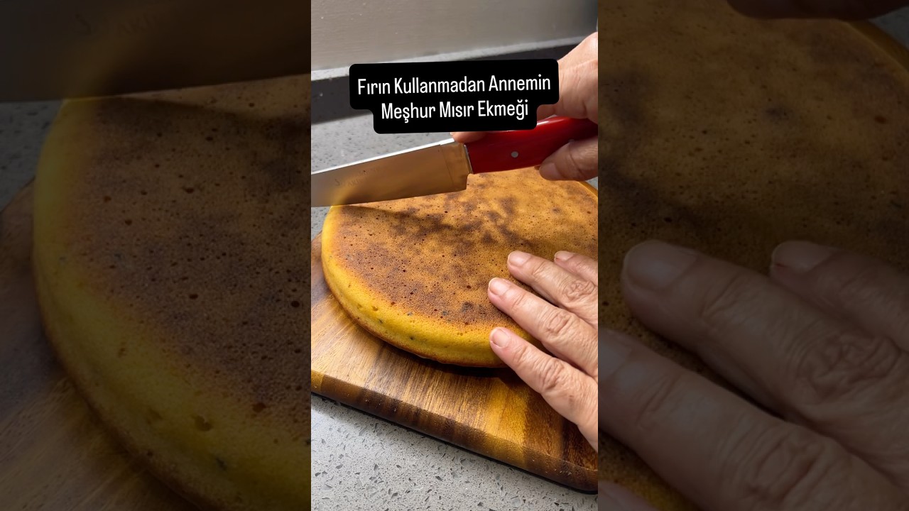 🌽 Fırın Kullanmadan Annemin Meşhur Mısır Ekmeği | Kolay Tavada Mısır Ekmeği 🌽 Fırın Kullanmadan Annemin Meşhur Mısır Ekmeği | Kolay Tavada Mısır Ekmeği