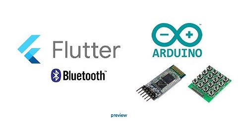 (preview) Flutter - Bluetooth - ArduinoUno (HC-05 & MatrixKeyPad)