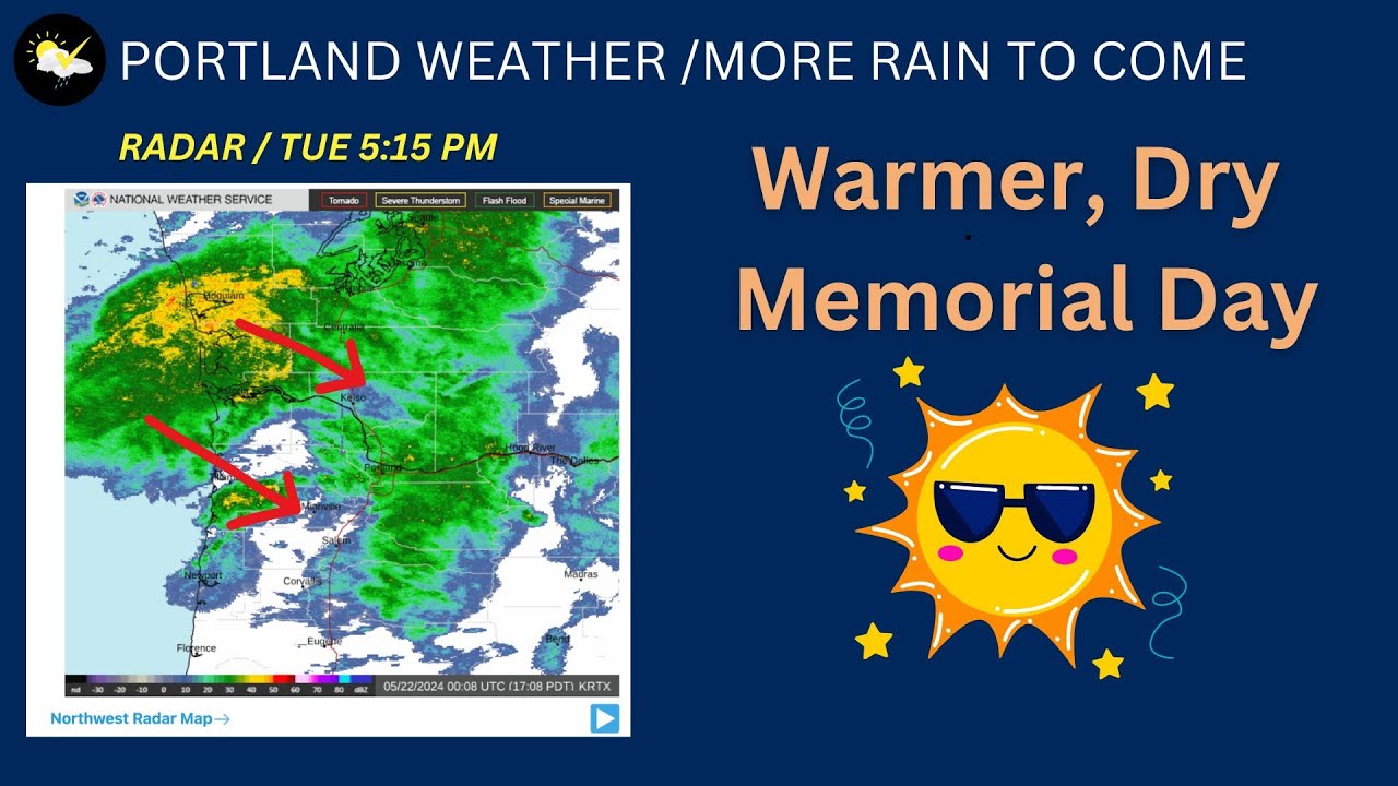 Portland Weather To Warm & Dry for Memorial Day - YouTube