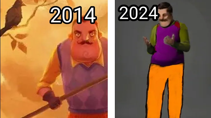 hello neighbor evolution 2014 - 2024 stealth horror game