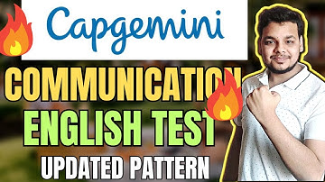Capgemini Communication Assessment | Capgemini Hiring 2026 | Capgemini English Communication Test