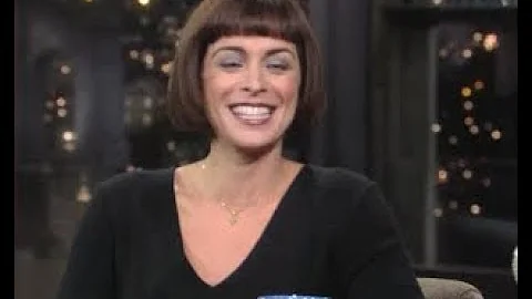 Annabella Sciorra on Late Show, August 6, 1997