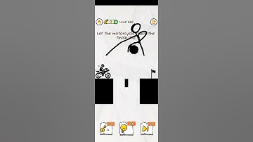 Draw 2 save 2 level 265 #shorts #draw2save2 #gameplay #motorcycle #finish