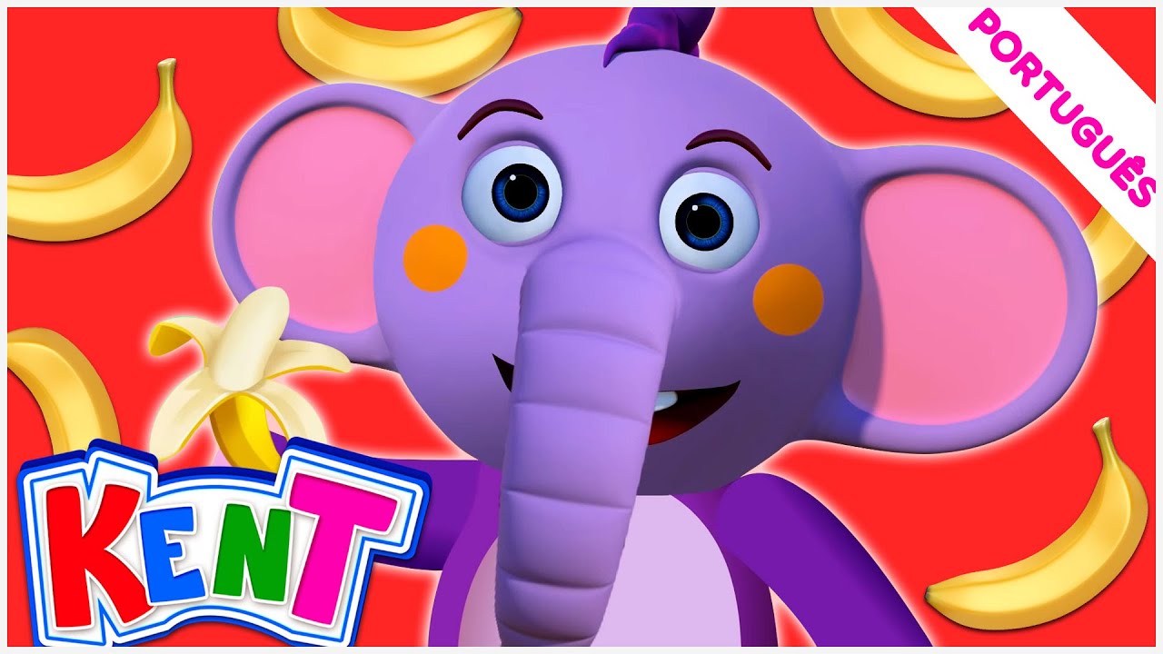 ⁣Kent o Elefante | Vamos Encontrar Bananas com Kent | Lets Find Banana's with Kent | Videos Infa