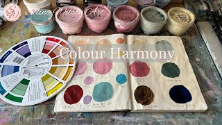 How to Create a Harmonious Colour Palette *ART Vlog*