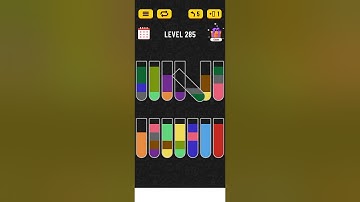 Water Sort puzzle level 285 - Color Puzzle Game (IEC Global Pty Ltd)