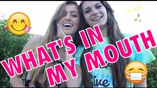 WHAT'S IN MY MOUTH CHALLENGE?! (feat. Lycia Faith)