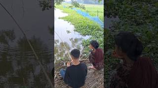 Hook Fishing in Beel Pond #hookfishing #catchfish #fishvideo
