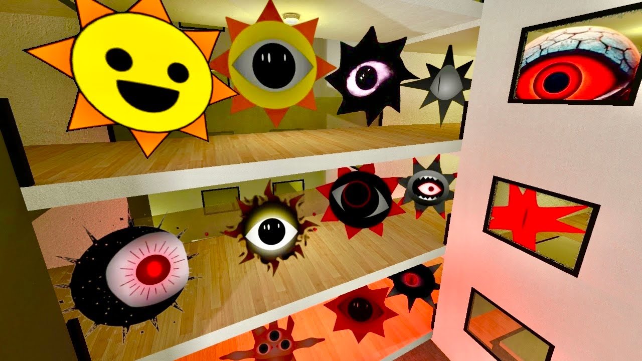 Sprunki Mr Sun Phase 1 To 777 Nextbot Gmod