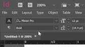 Indesign How To Make Bold Text Video Tutorial Youtube