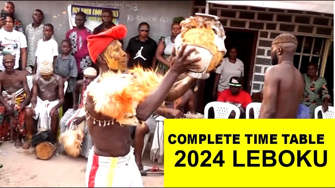 Don't Miss This! Complete DATE AND TIME for 2024 Leboku Festival & Etangala Carnival