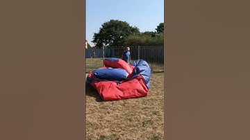 12X12 Bouncy Castle🏰 Inflating #bouncyhouse #bouncy#inflatables
