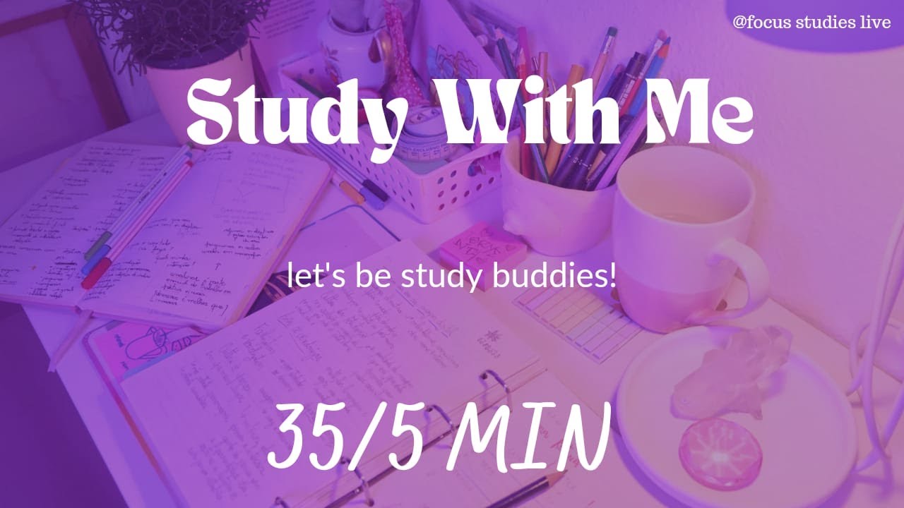 STUDY WITH ME | 35 MIN STUDY 5 MIN BREAK COZY LOFI MUSIC🎧 | FOCUS STUDIES LIVE. 