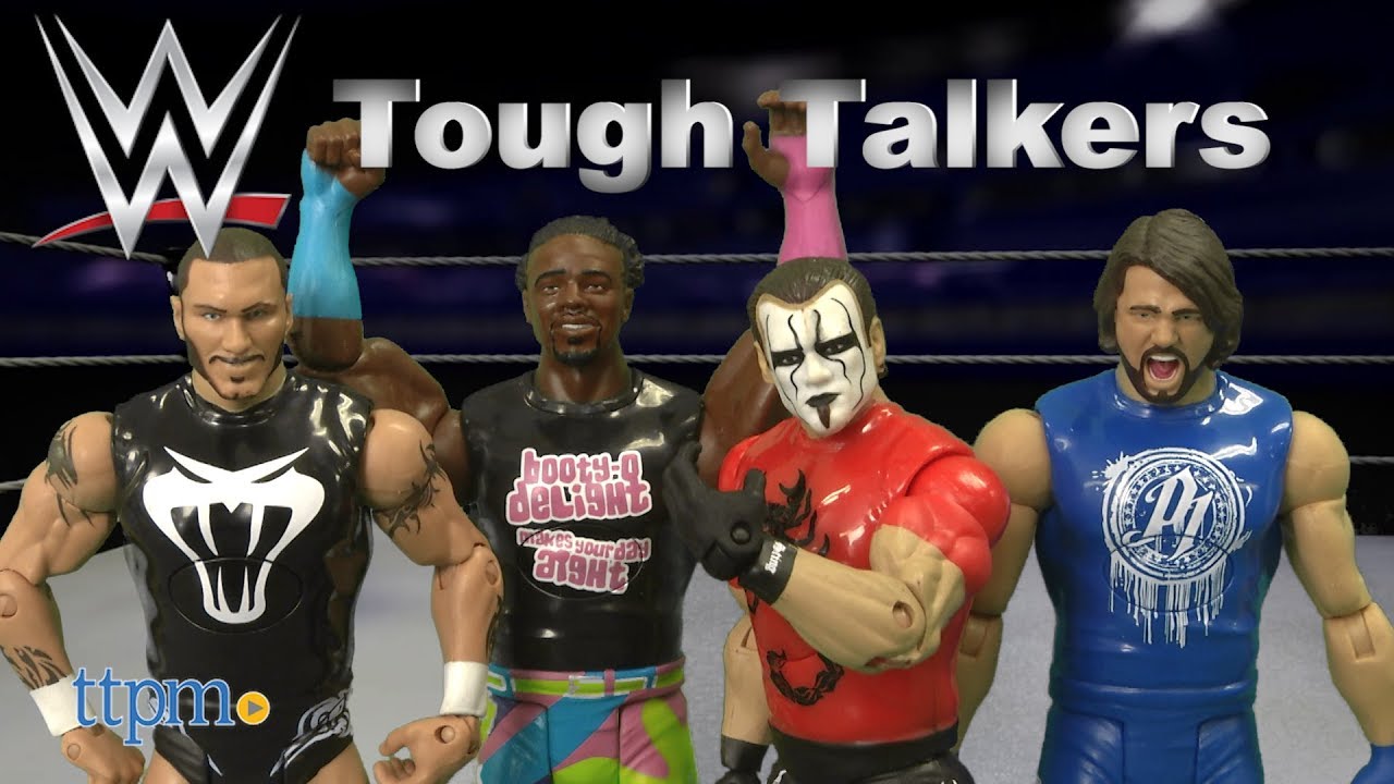 WWE TOUGH TALKERS TOTAL TAG TEAM A J STYLES.