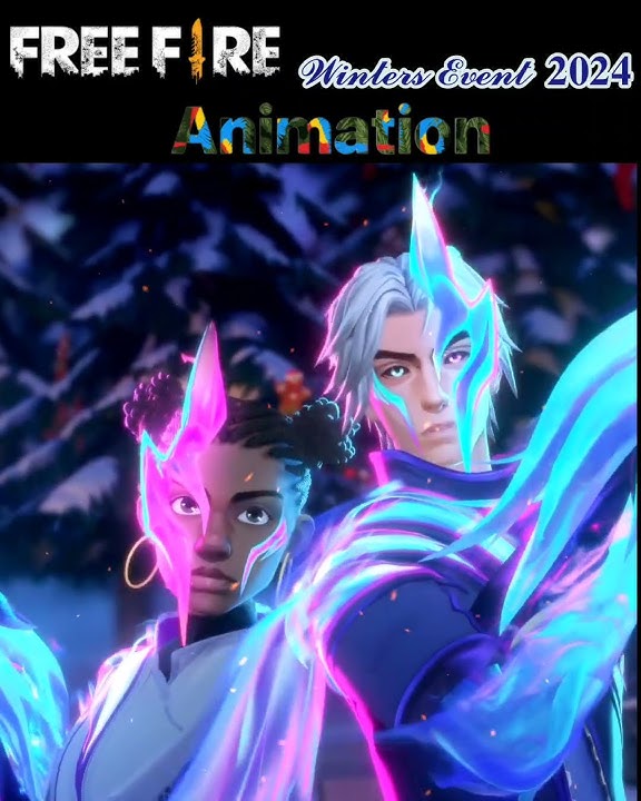 Free fire 🔥 winter 2024 animation 😎😍 #amdjgamer #freefireclips #animation  #gaming #anime#winter