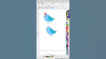 vector clipart image trace in corelDraw #shortsvideo #videos #logodesign #tutorial