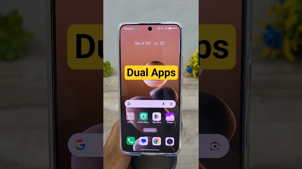 realme dual app setting 