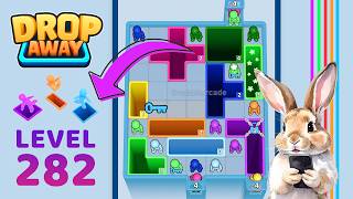 Drop Away Level 282 Solution Walkthrough