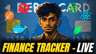 💰 Build a Finance Tracker App | Django + Next.js + PostgreSQL | Live Coding