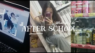 What do I do AFTER SCHOOL // vocal classes , ice coffee and more [ENG/RUS]