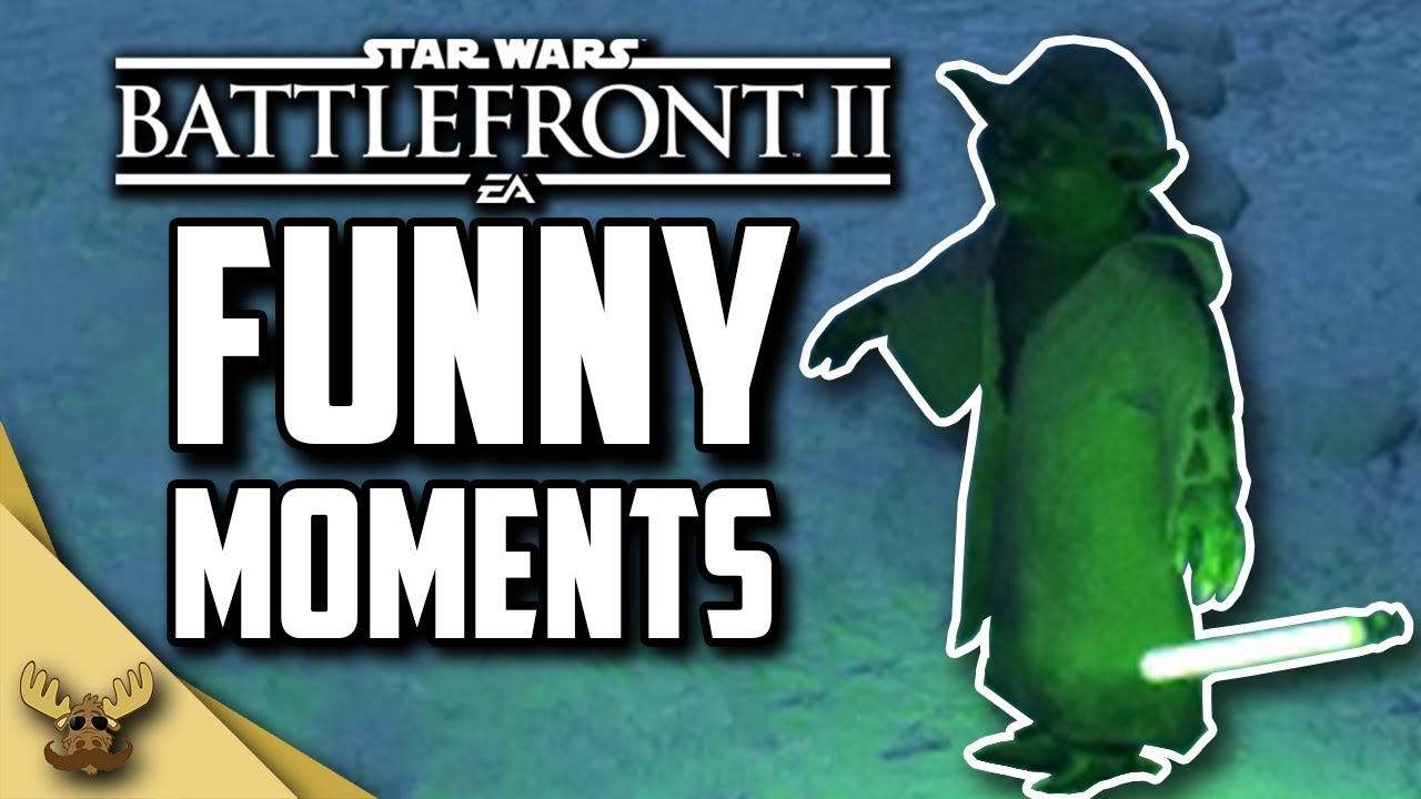 SOMETHING IS WRONG WITH YODA!!! | Star Wars Battlefront 2 Funny Moments | #5