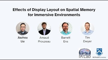 ISS 2022 Presentation - Effects of Display Layout on Spatial Memory for Immersive Environments
