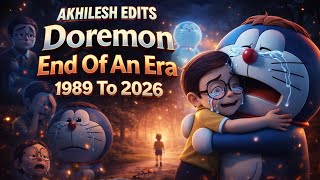 Doremon End En Era Nobita Doraemon Last Goodbye Emotional Ending