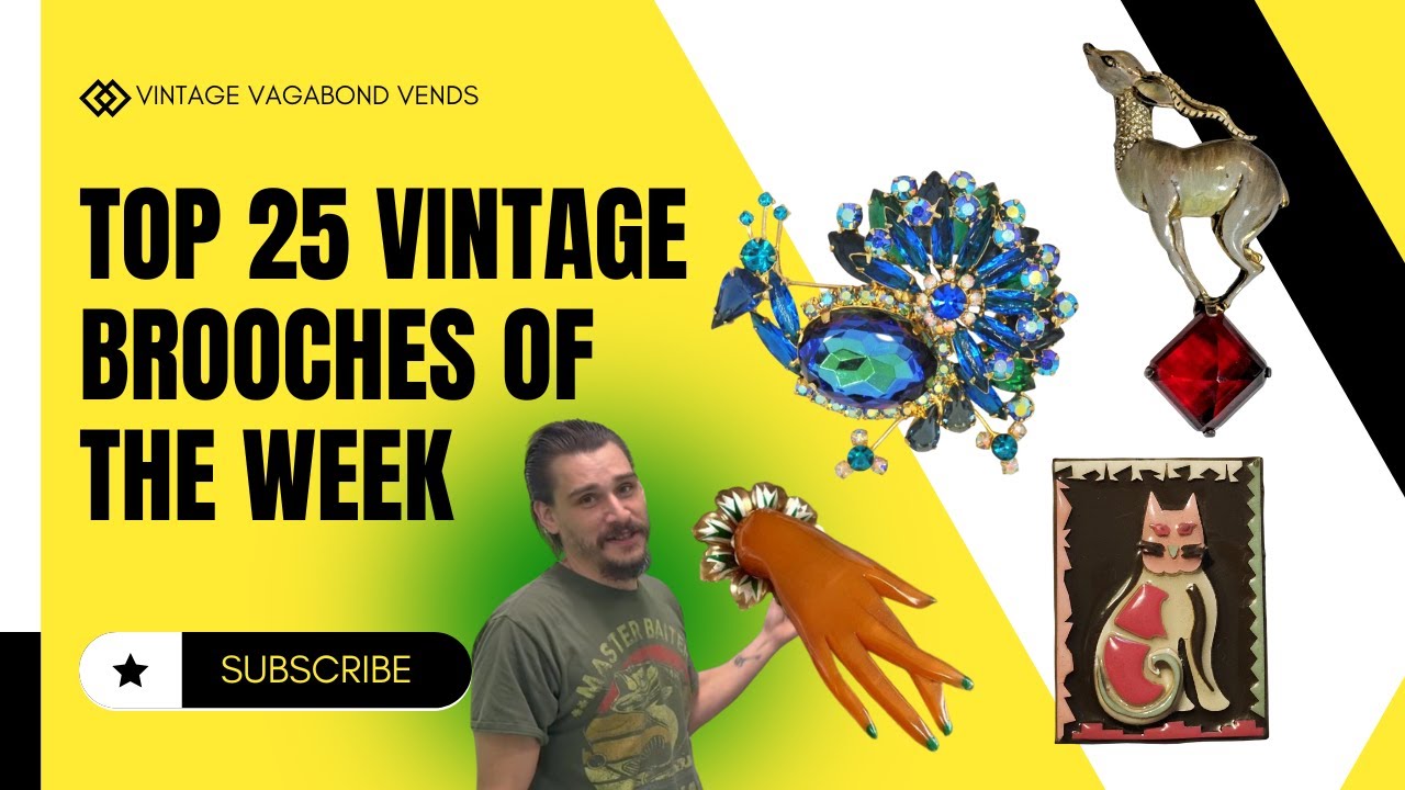 Винтажные броши | Уникальные украшения, на которые стоит обратить внимание | БОЛЬШИЕ ДЕНЬГИ 