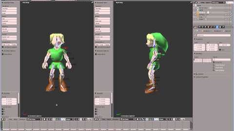 Rigging and Skinning a Character Model