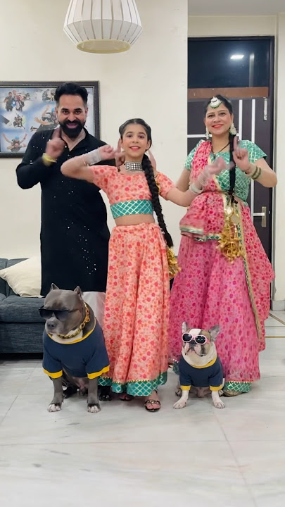 Family Dance Transition with Brody Bunny ❤️ Aa Deep Jandu | Arif Lahor #dance #transition #shorts
