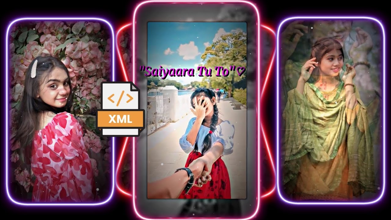 Saiyaara Song 🥺💔🩹 New Trending Xml File Alight Motion 