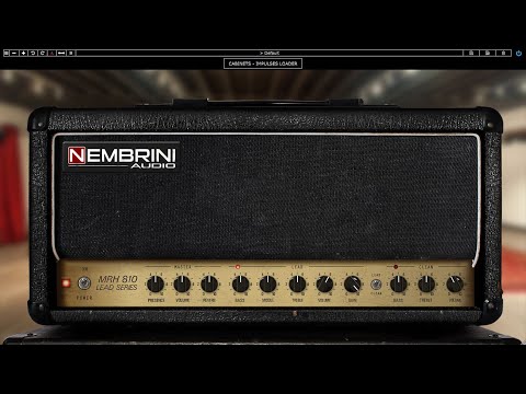 Nembrini Audio MRH810 Lead Series Guitar Amplifier Plugin