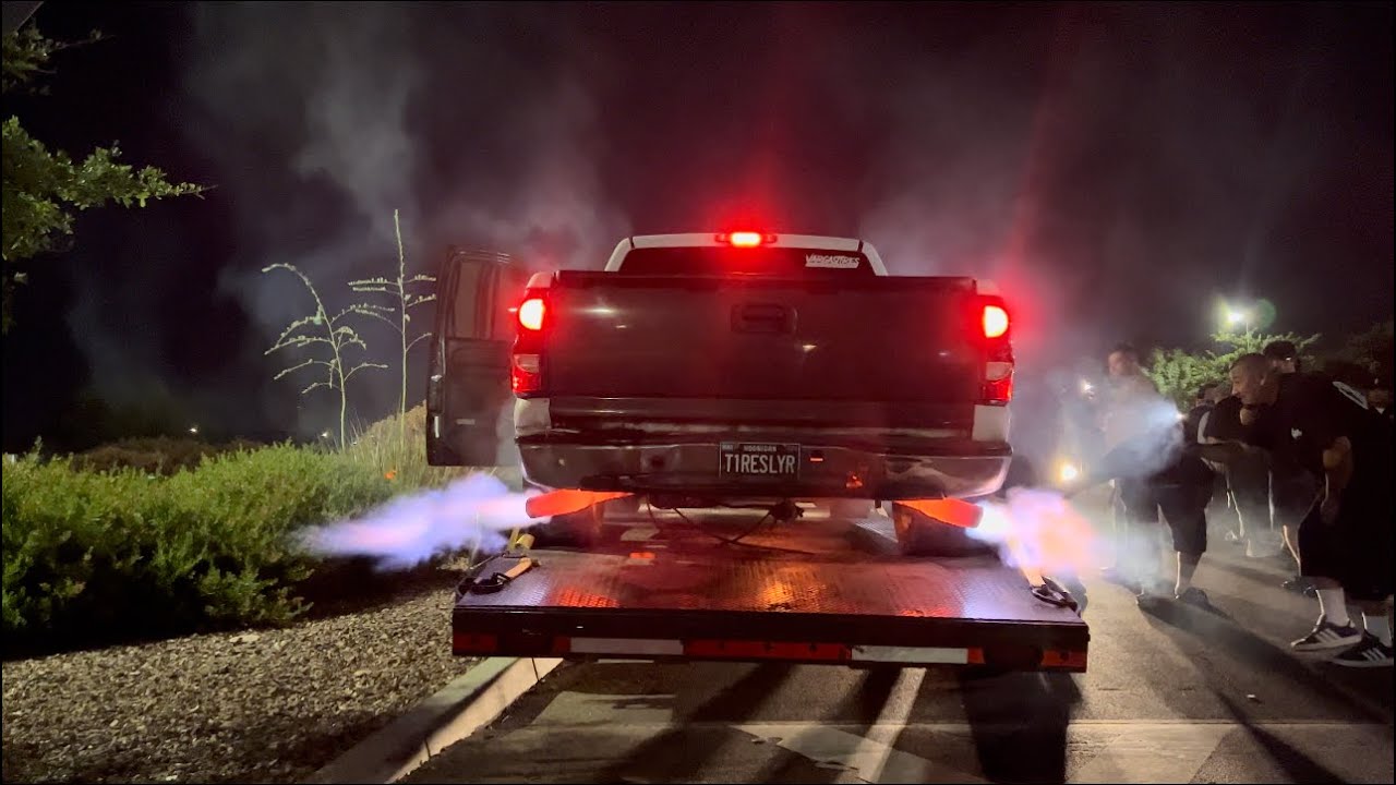 LA ABUSADORA CATCHES ON FIRE 🔥🔥🔥 ( DROPPING GUEROS TRUCK OFF TO PAINT🎨)