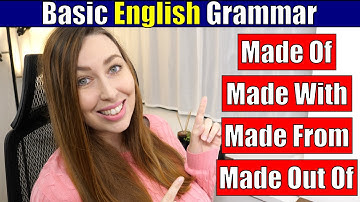 Made Of, Made From, Made With, or Made Out Of? Made + Prepositions