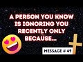 Angels say A person your know is ignoring you only because they secretly... | Angel messages |