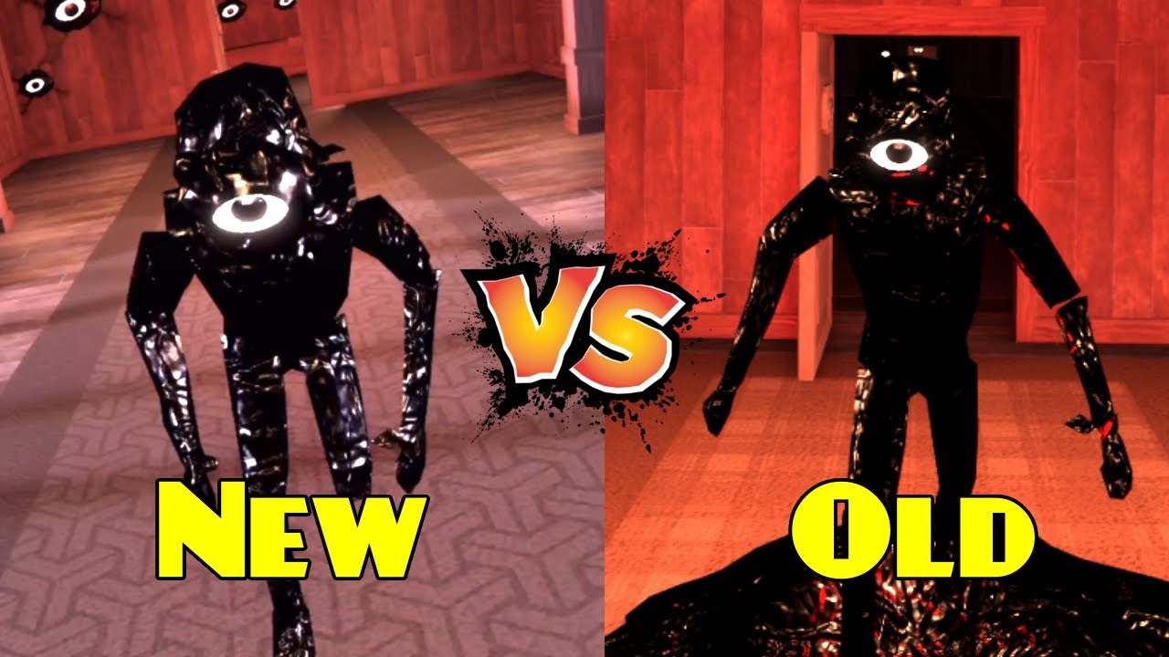 Seek Cutscene new vs old New Doors Update Cutscene & Gameplay YouTube
