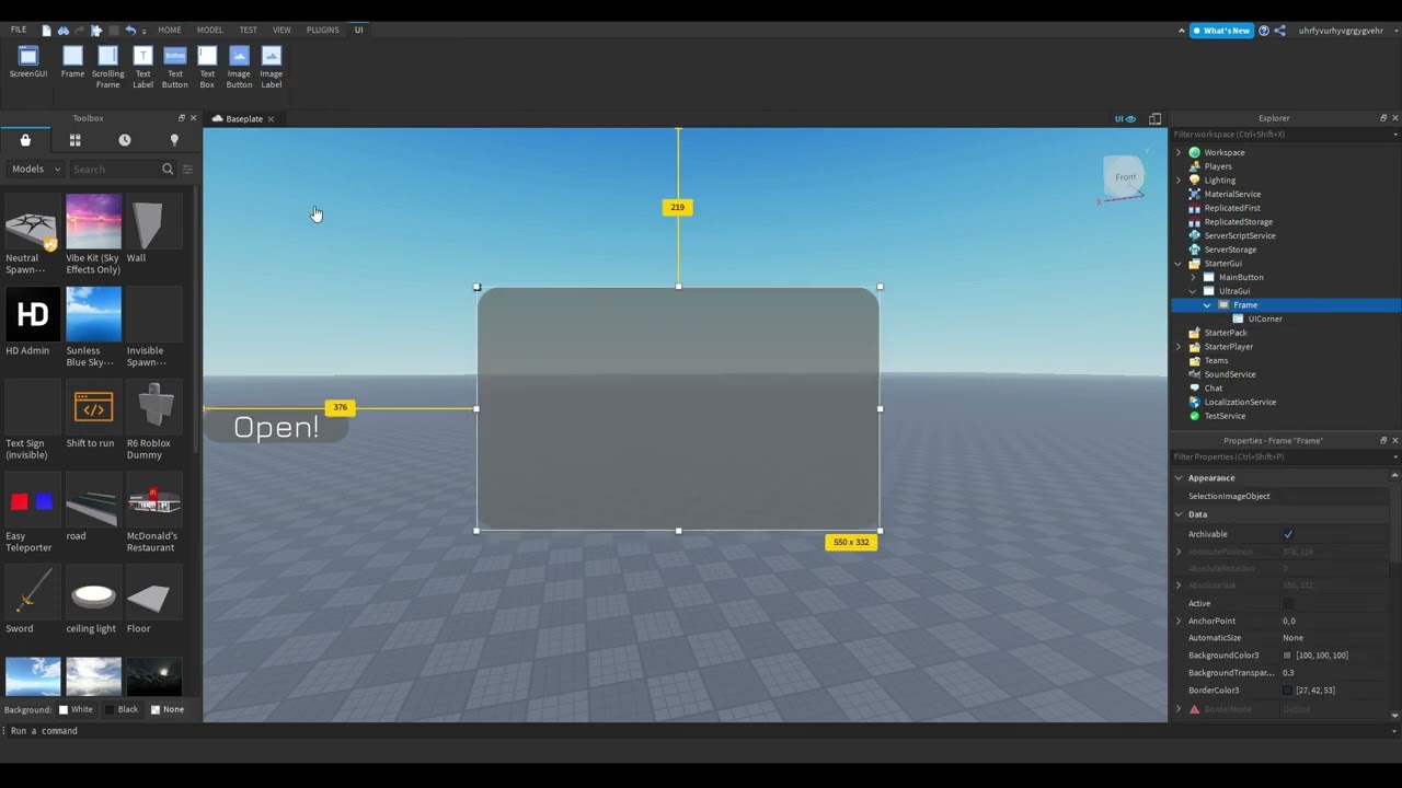 Roblox how to make open Gui but script in StarterCharacterScript - YouTube