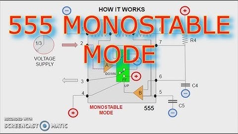 555 IC - Monostable Mode - Part I #HowItWorks 04