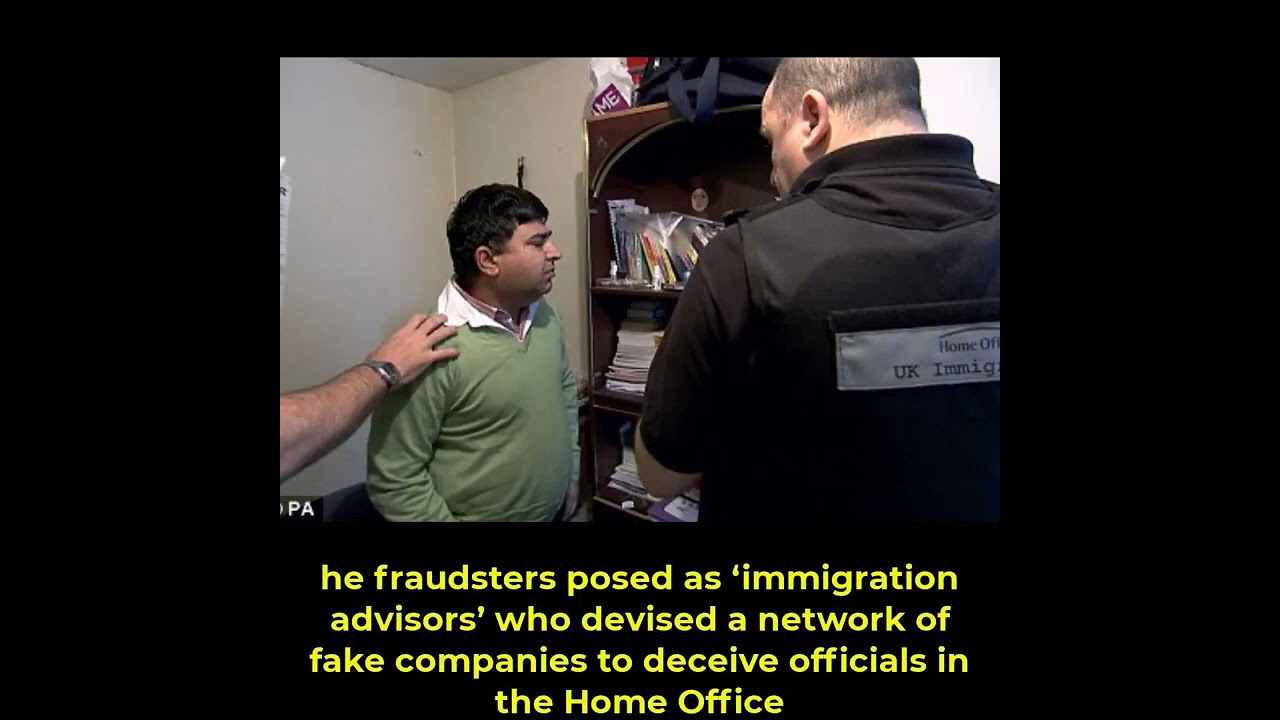 UK’s largest ever visa fraud😲😲😲 