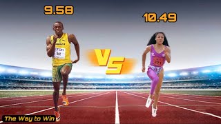 Usain Bolt vs Flo-Jo | Skill Comparison