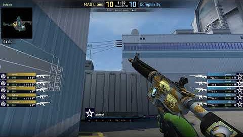 blameF vs MAD Lions - de_nuke - CT by demtovideo