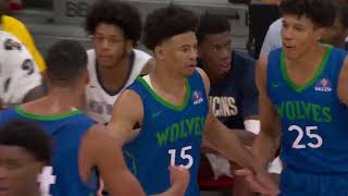 Zyon Pullin scores the And-1 and the Trey Kaufman-Renn 59th pick with the tip-in his first bucket