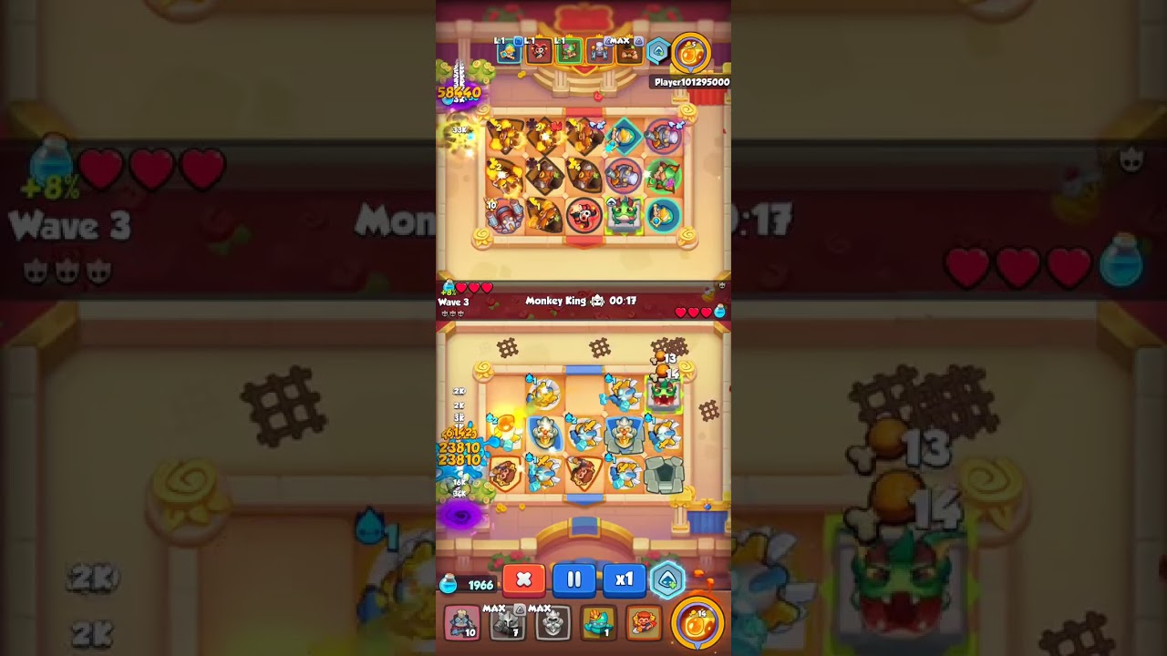 Knight Of Light Vs Robot | Rush Royale Gameplay