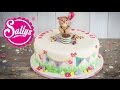 Kinder Geburtstagstorte mit Teddy / fruchtige Vanilletorte / Torte für Luisa / Sallys Welt
