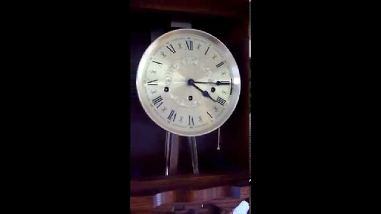 German triple chime Westminster, St. Michael & Whittington wall clock