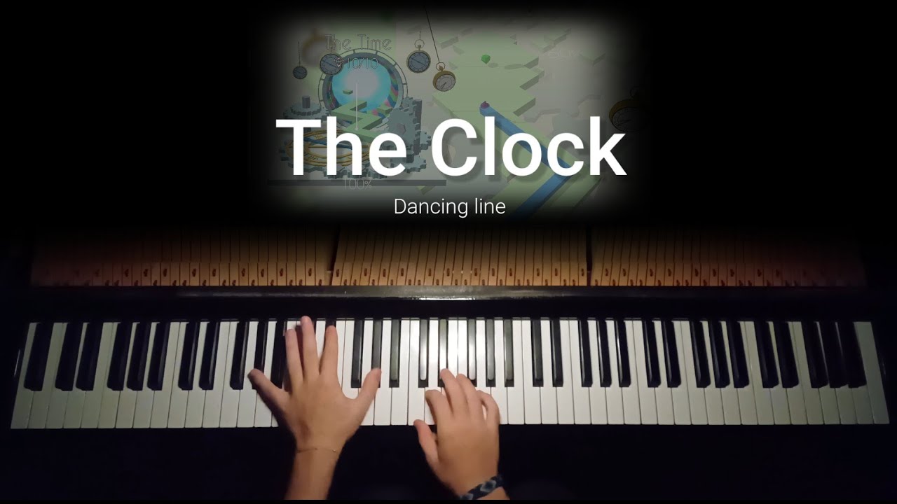 Dancing Line - The Clock (Piano Cover Instrumental)