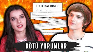 TİKTOKERLAR KÖTÜ YORUMLARI OKUYOR!